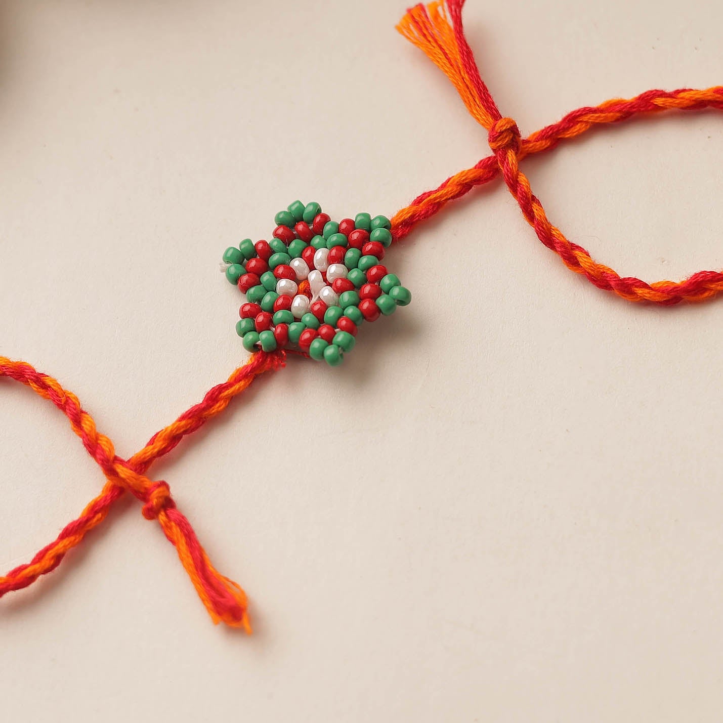 Handmade Beadwork Rakhi 58