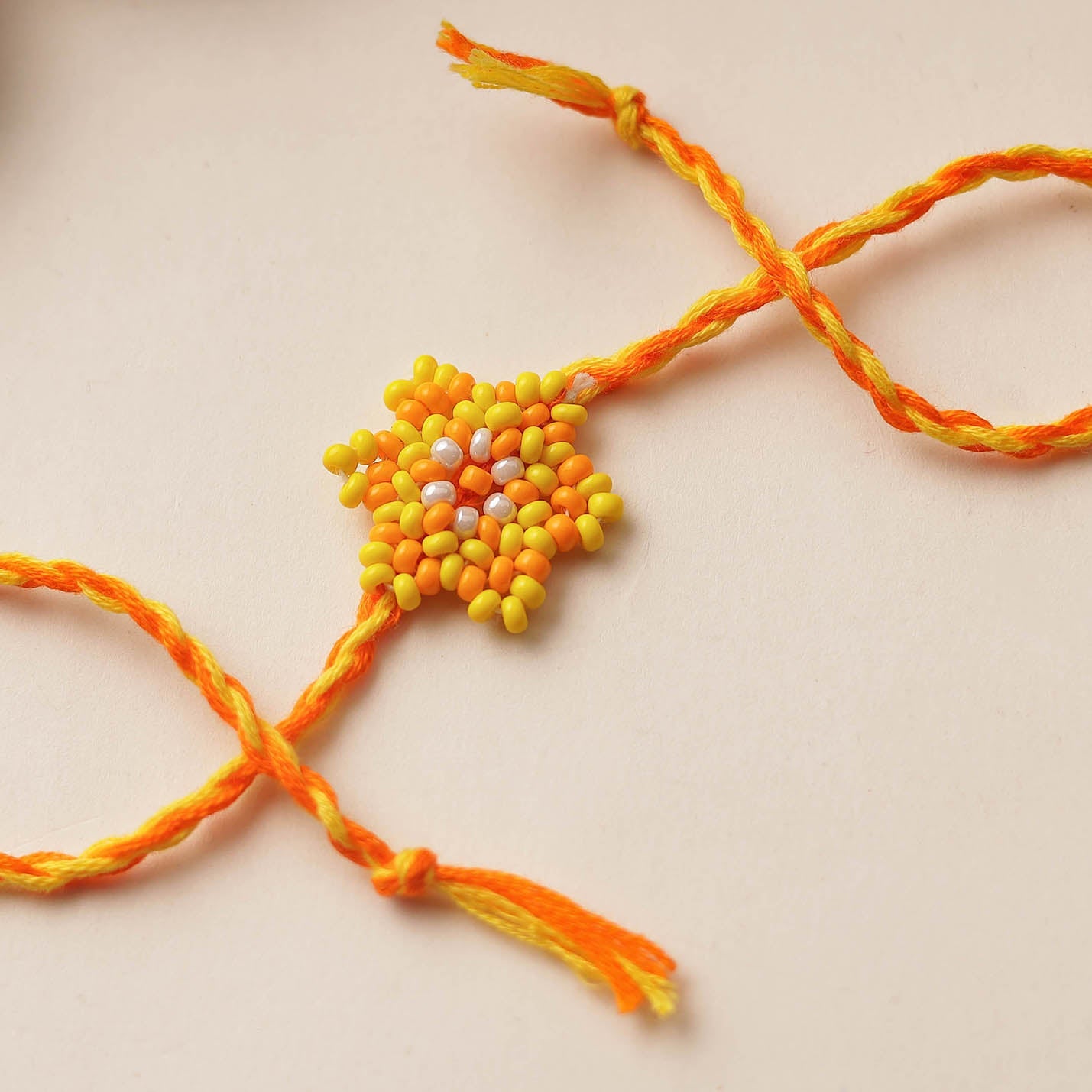 Handmade Beadwork Rakhi 60