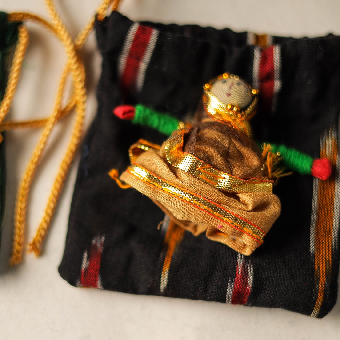 Buy Handmade Beadwork Rakhi & Lumba Set 03 Online at iTokri.com