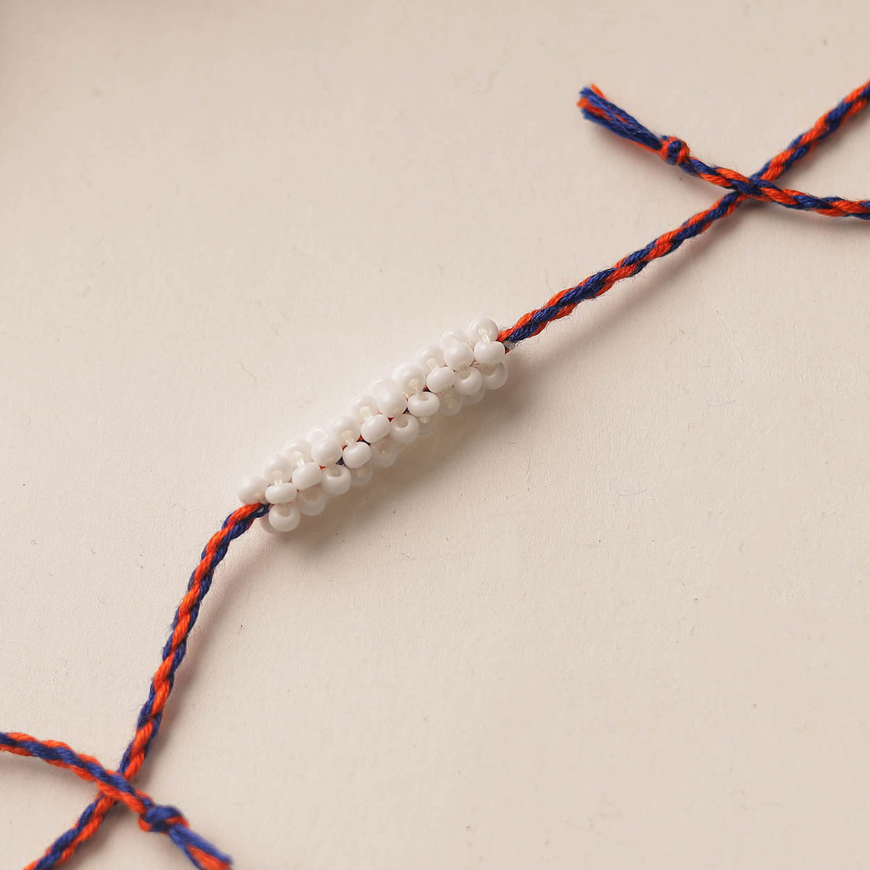 Handmade Beadwork Tutti Frutti Rakhi 01