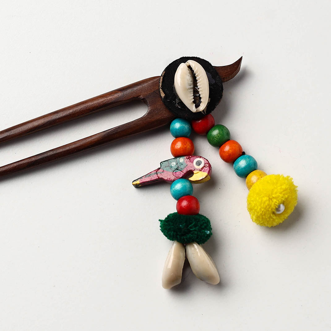 Handmade Wooden Juda Pin Online in India