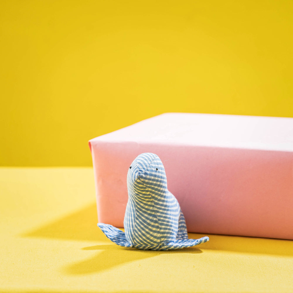 Handmade Blue Mango Stuffed Toy - Bobby Bug