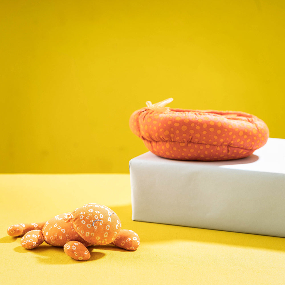 Handmade Blue Mango Stuffed Toy - Bobby Bug