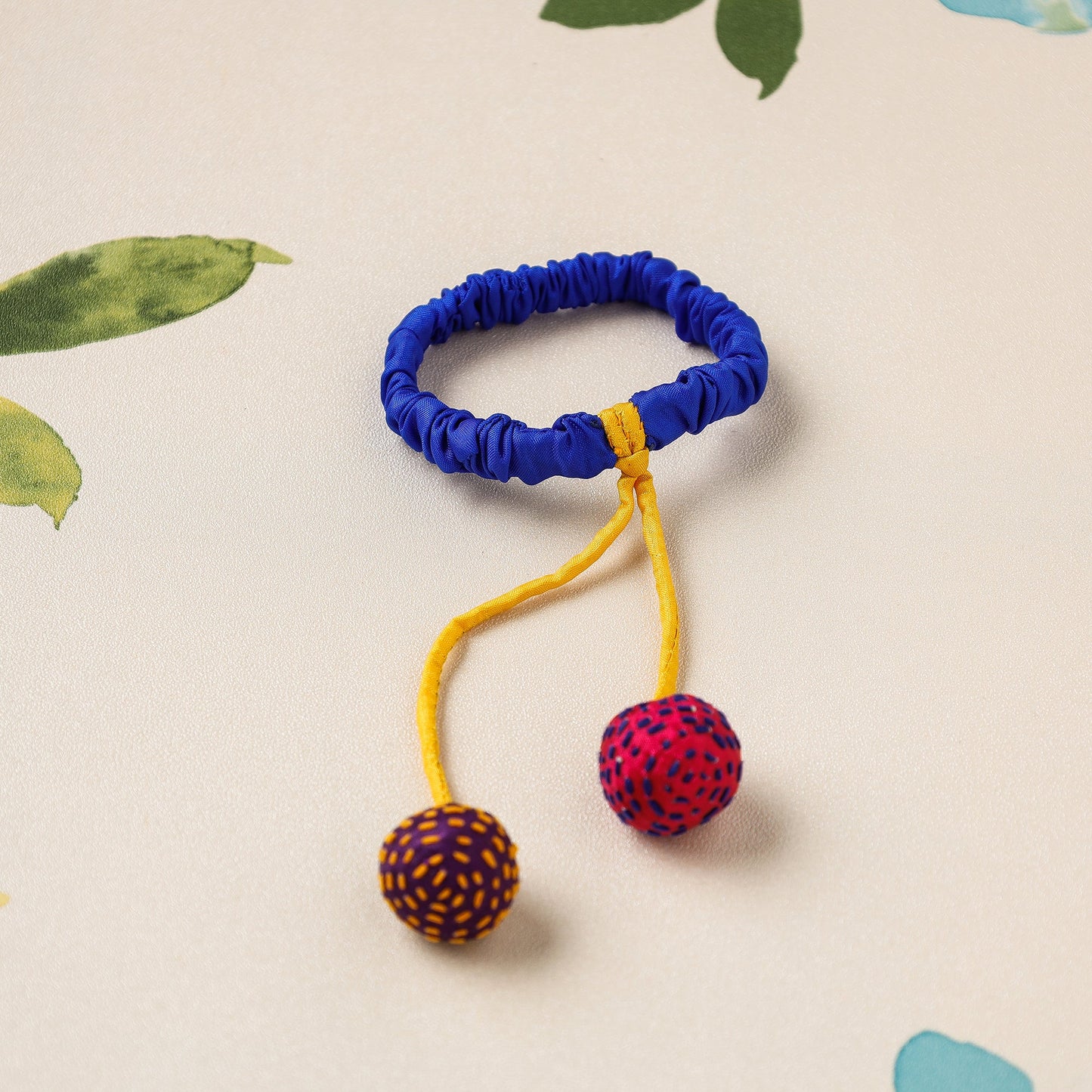 Handmade Boria Latkan Rubber Band by Jugaad