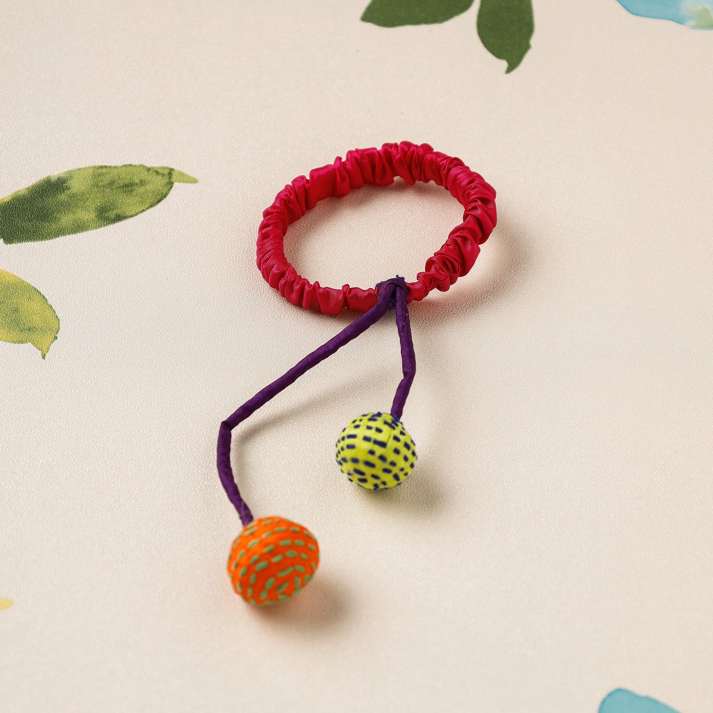 Handmade Boria Latkan Rubber Band by Jugaad