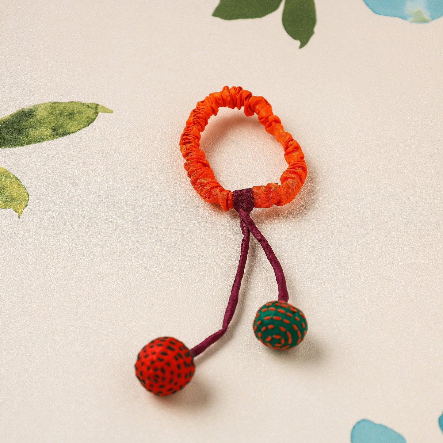 Handmade Boria Latkan Rubber Band by Jugaad