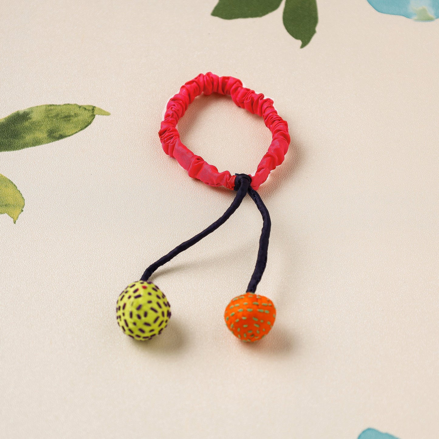 Handmade Boria Latkan Rubber Band by Jugaad