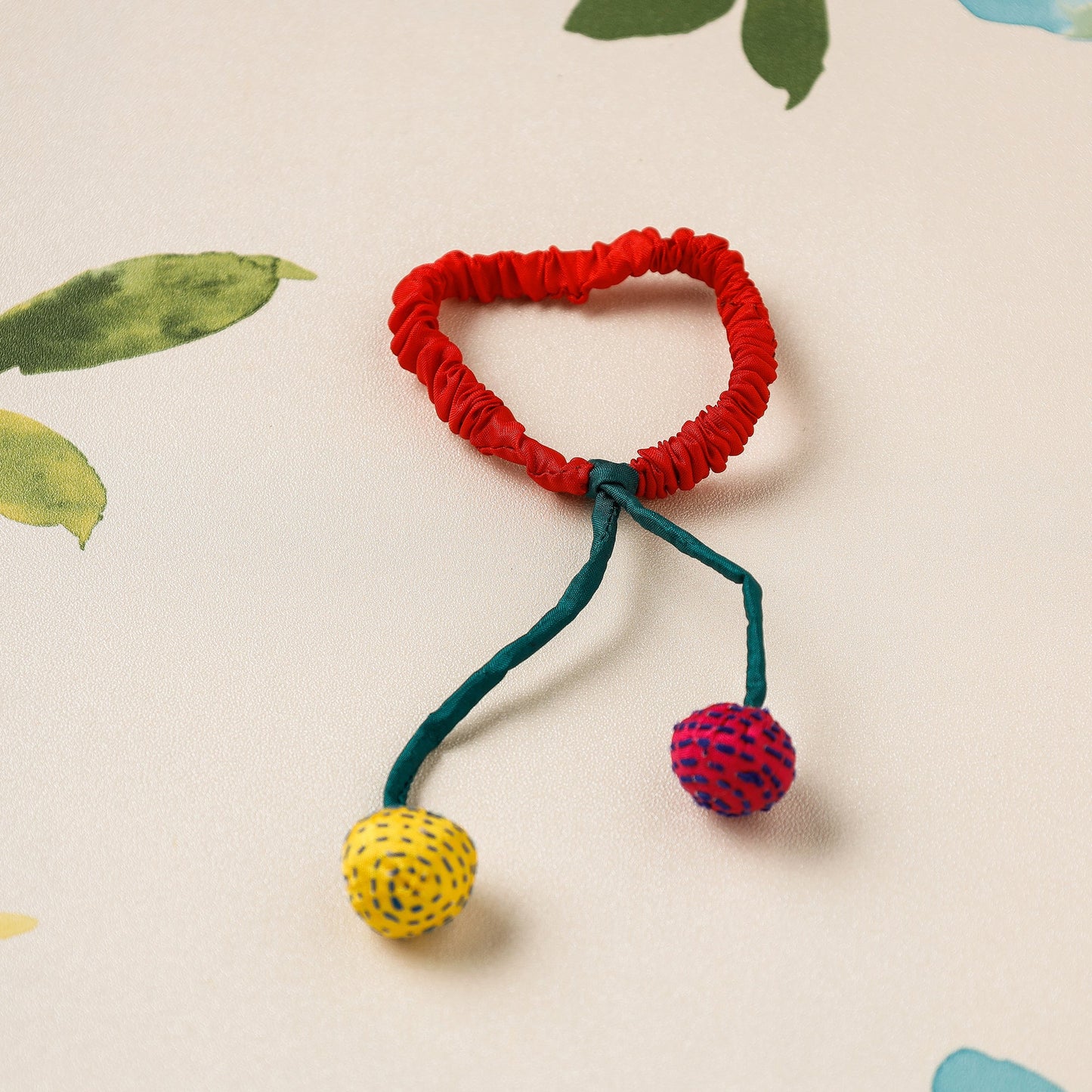 Handmade Boria Latkan Rubber Band by Jugaad