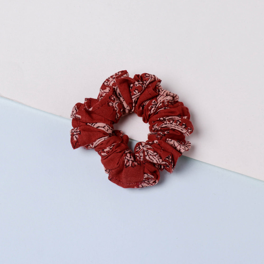 Handmade Cotton Elastic Hair Bands/Scarf Ponytail Holder/Scrunchie Ties