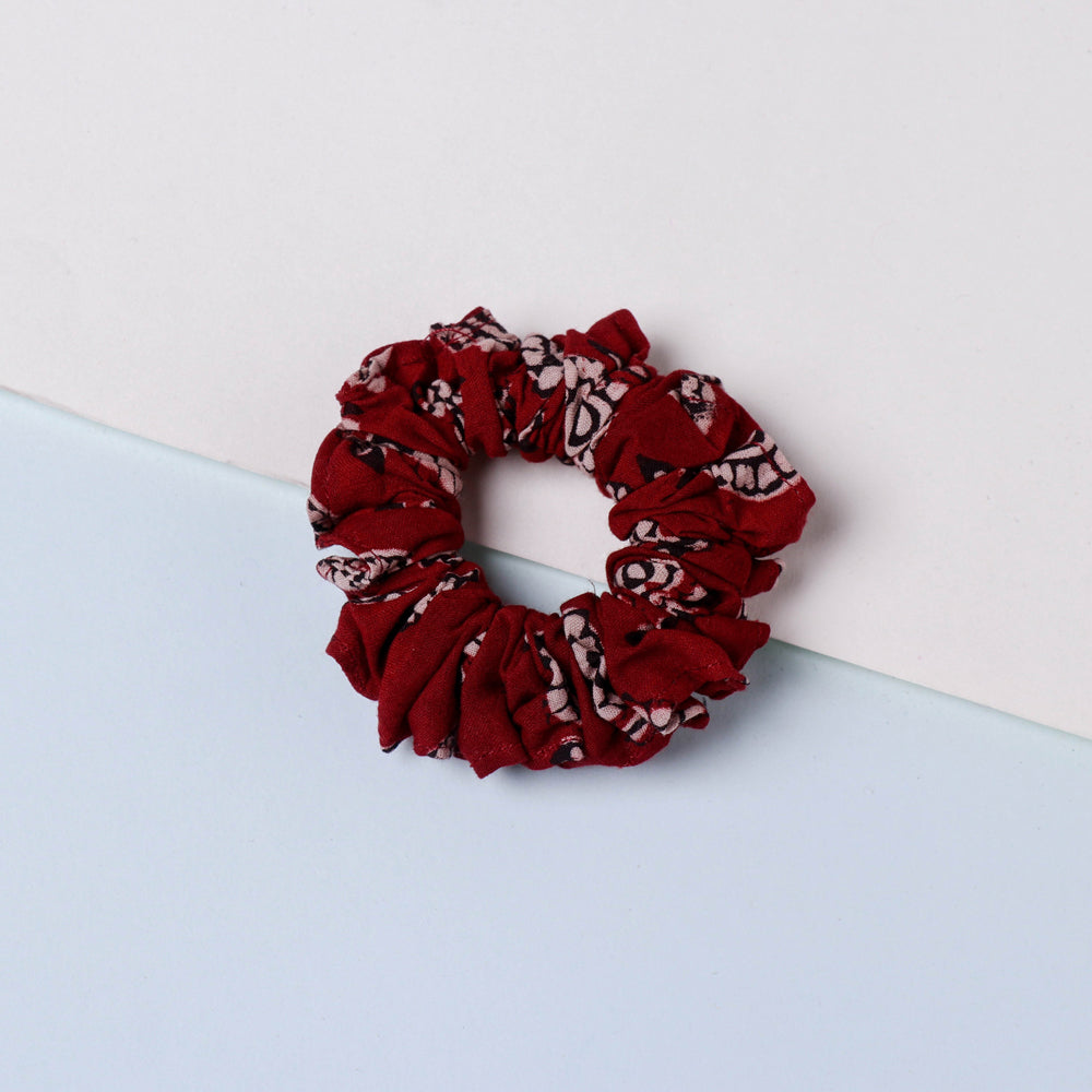 Handmade Cotton Elastic Hair Bands/Scarf Ponytail Holder/Scrunchie Ties