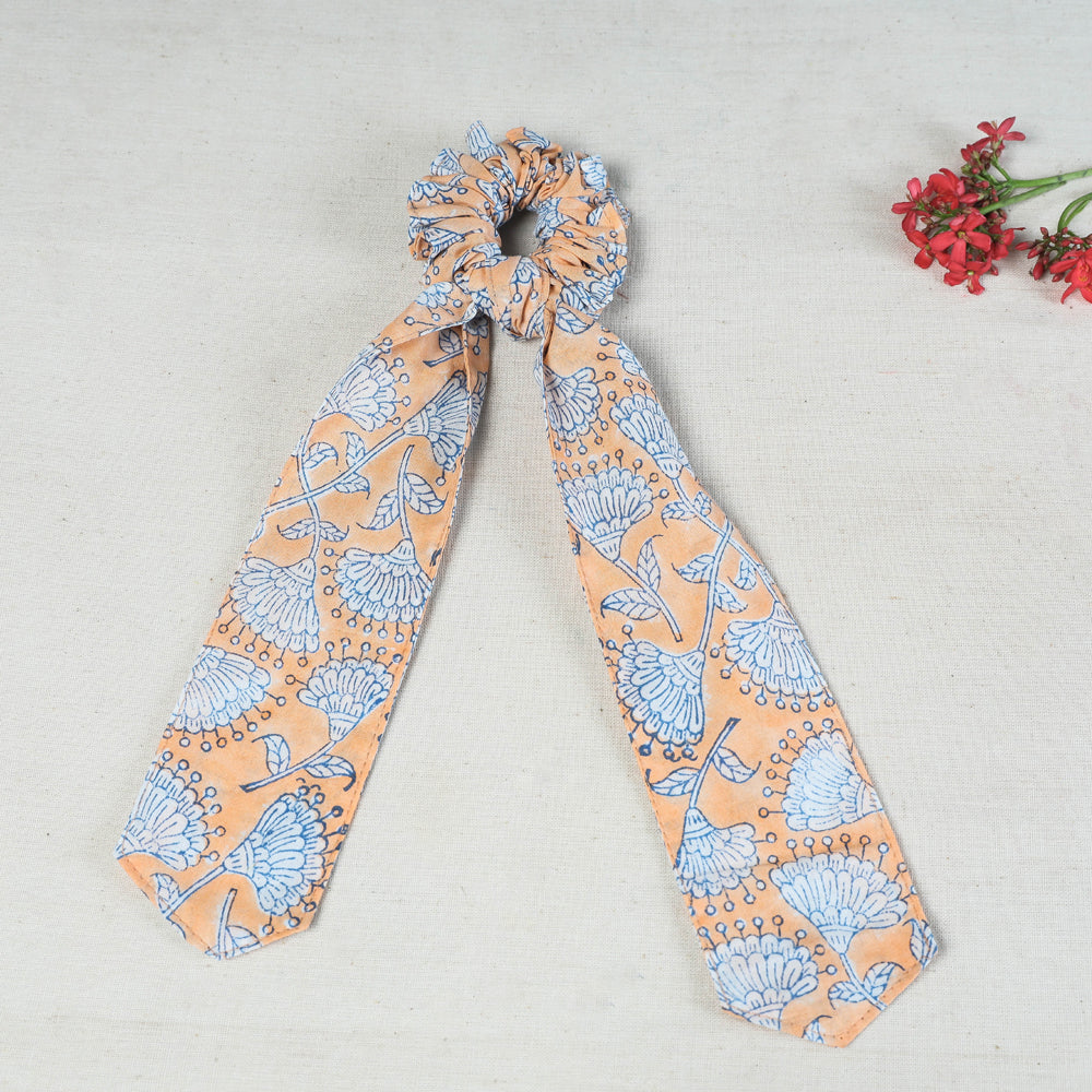 Handmade Cotton Elastic Hair Bands/Scarf Ponytail Holder/Scrunchie Ties