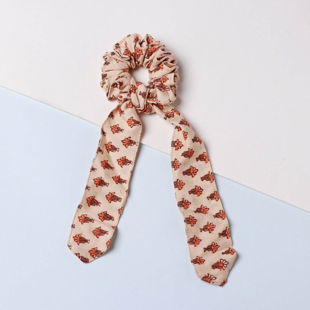 Handmade Cotton Elastic Hair Rubber Bands/Scrunchies