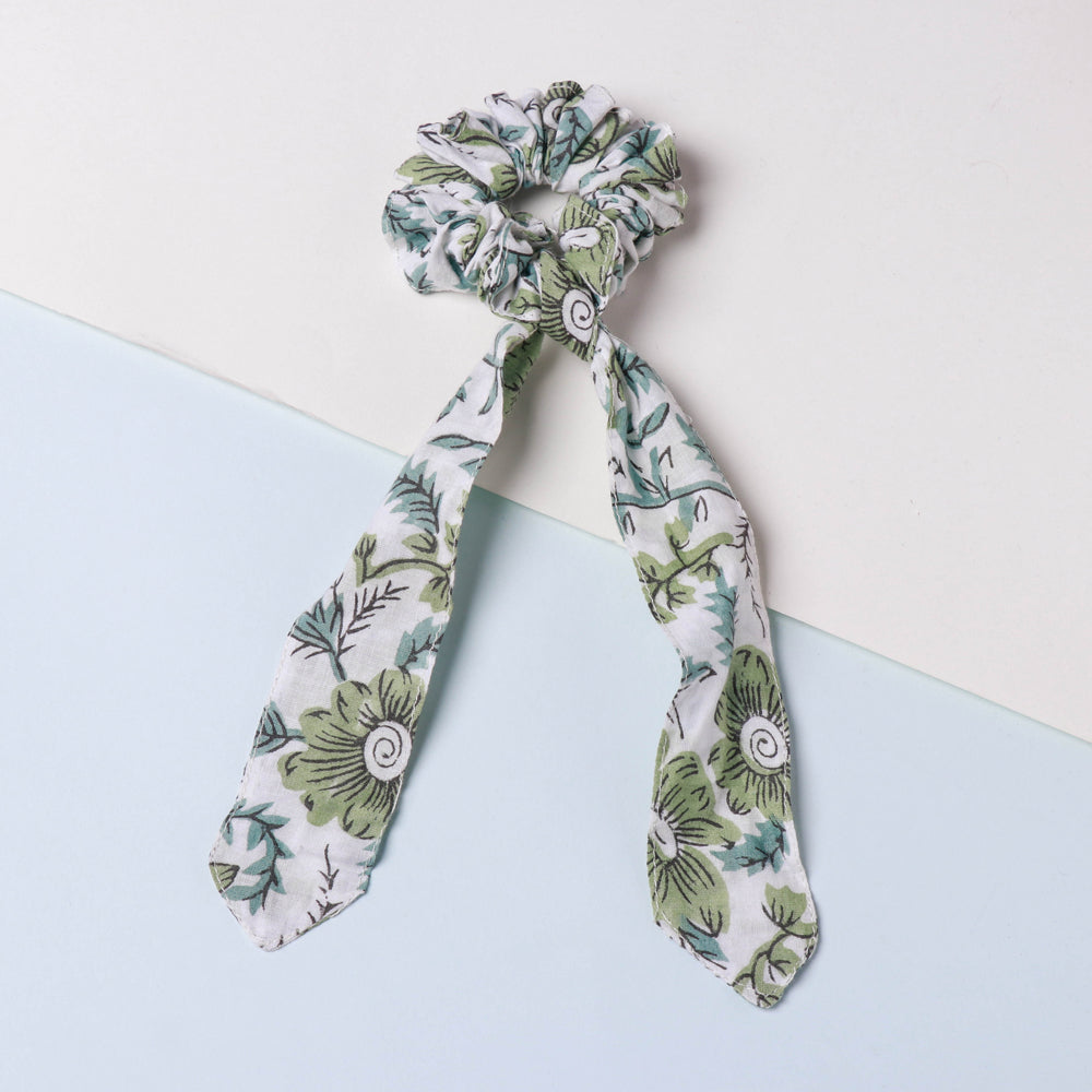 Handmade Cotton Elastic Hair Rubber Bands/Scrunchies