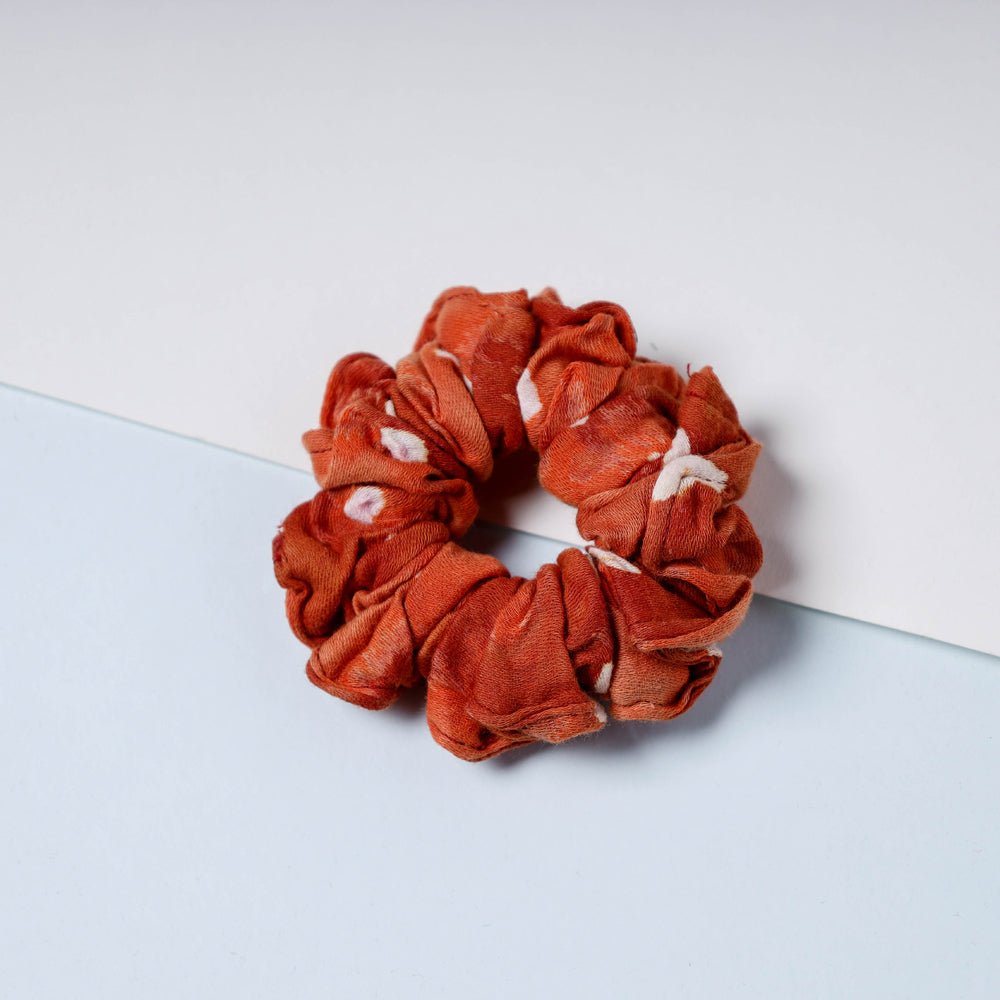 Orange Handmade Elastic Hair Rubber Band/Scrunchie