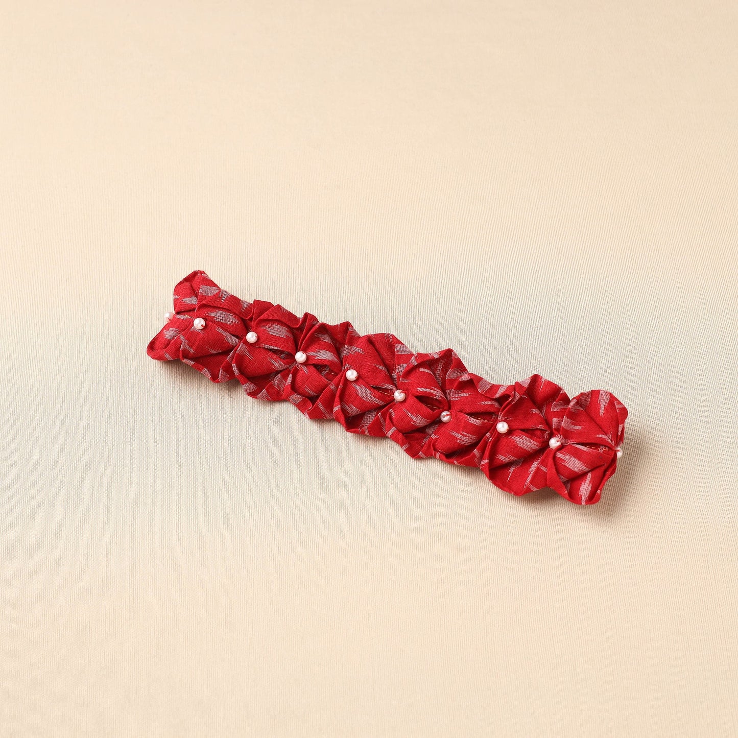 Handmade Cotton Elastic Pearl Headband