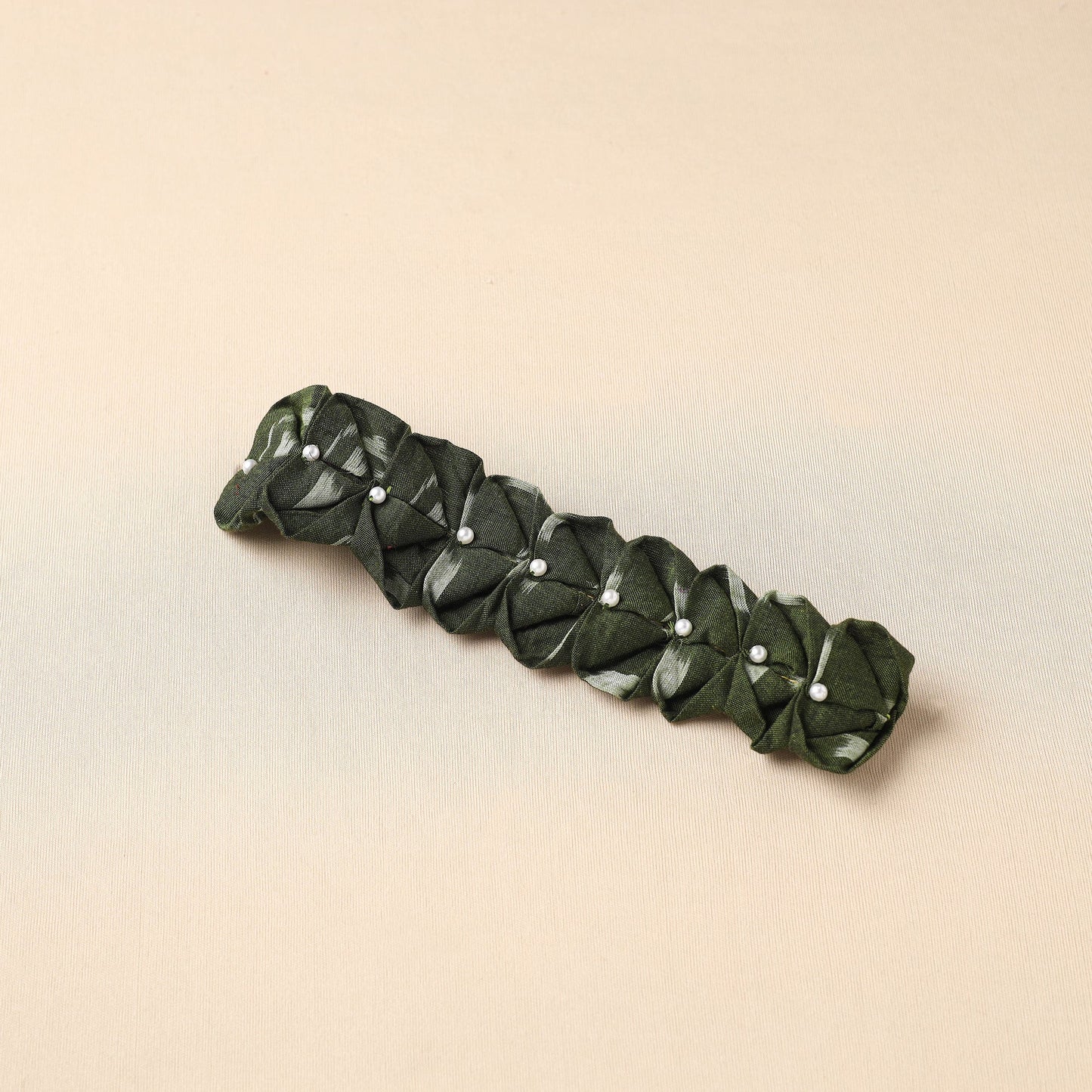 Handmade Cotton Elastic Pearl Headband