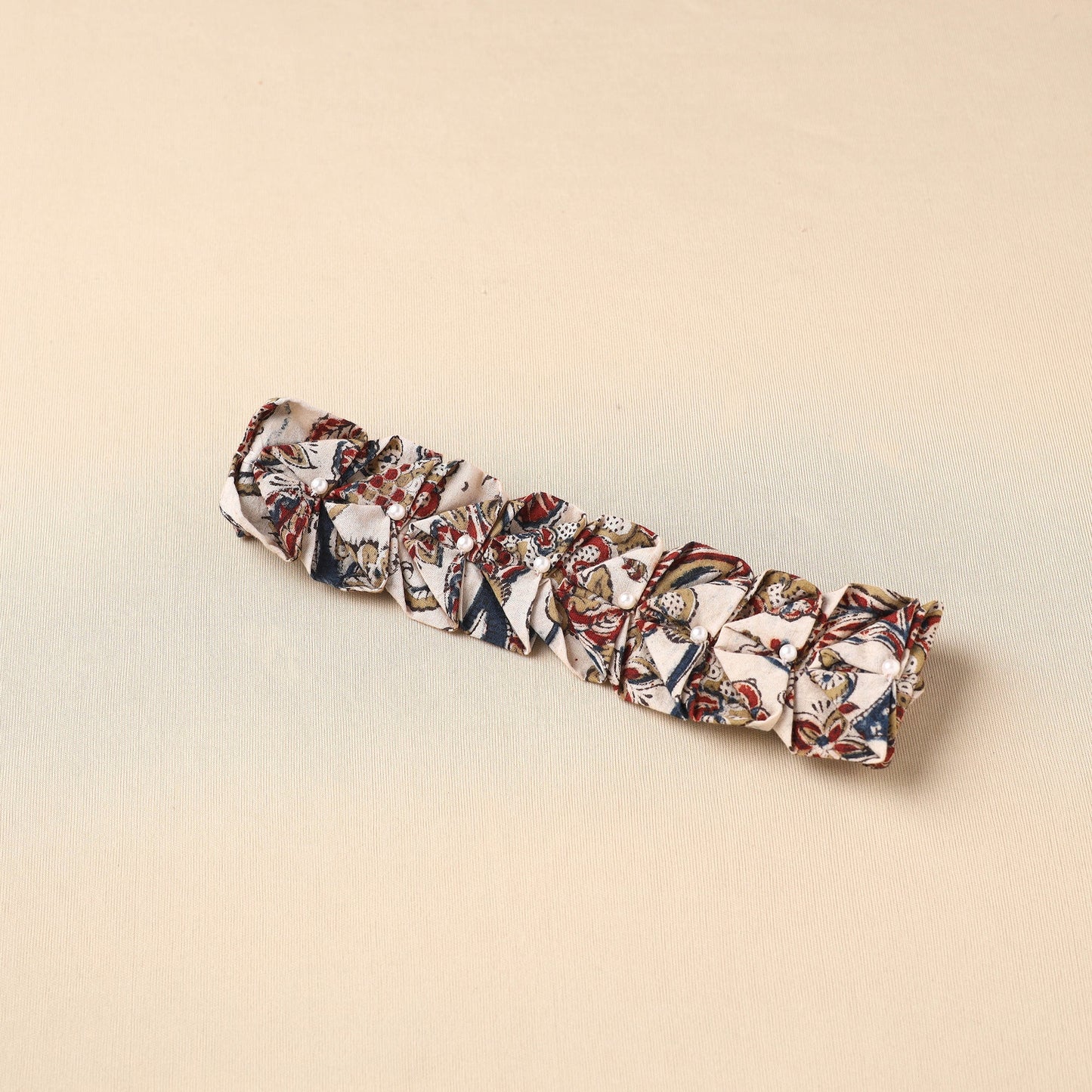 Handmade Cotton Elastic Pearl Headband