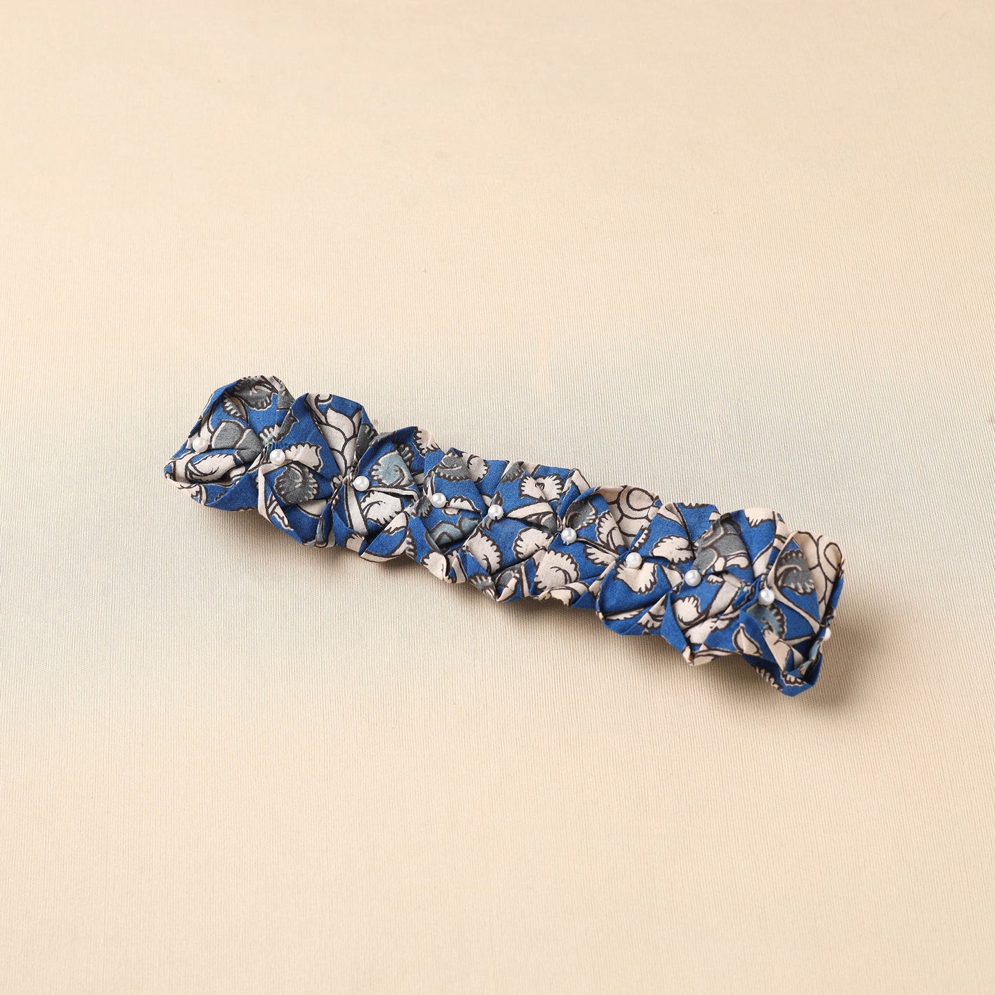 Handmade Cotton Elastic Pearl Headband