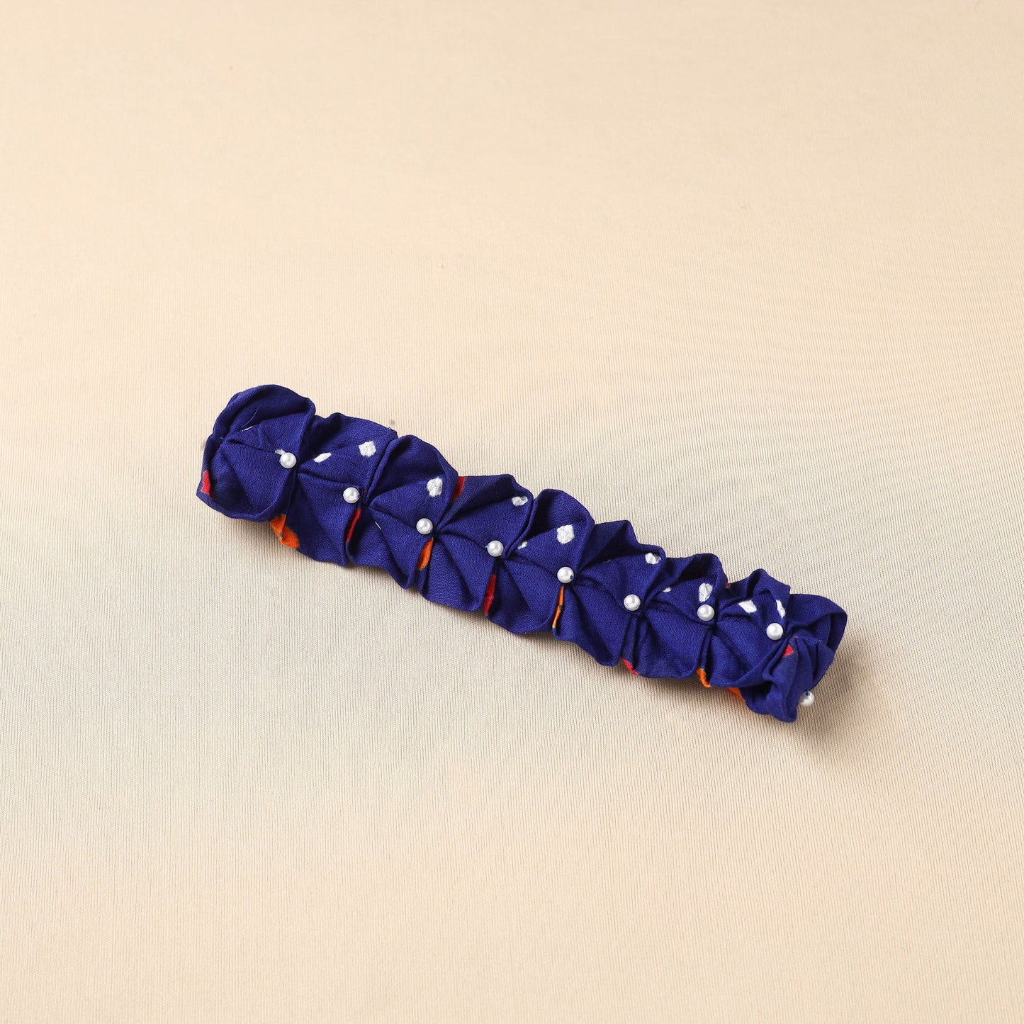 Handmade Cotton Elastic Pearl Headband