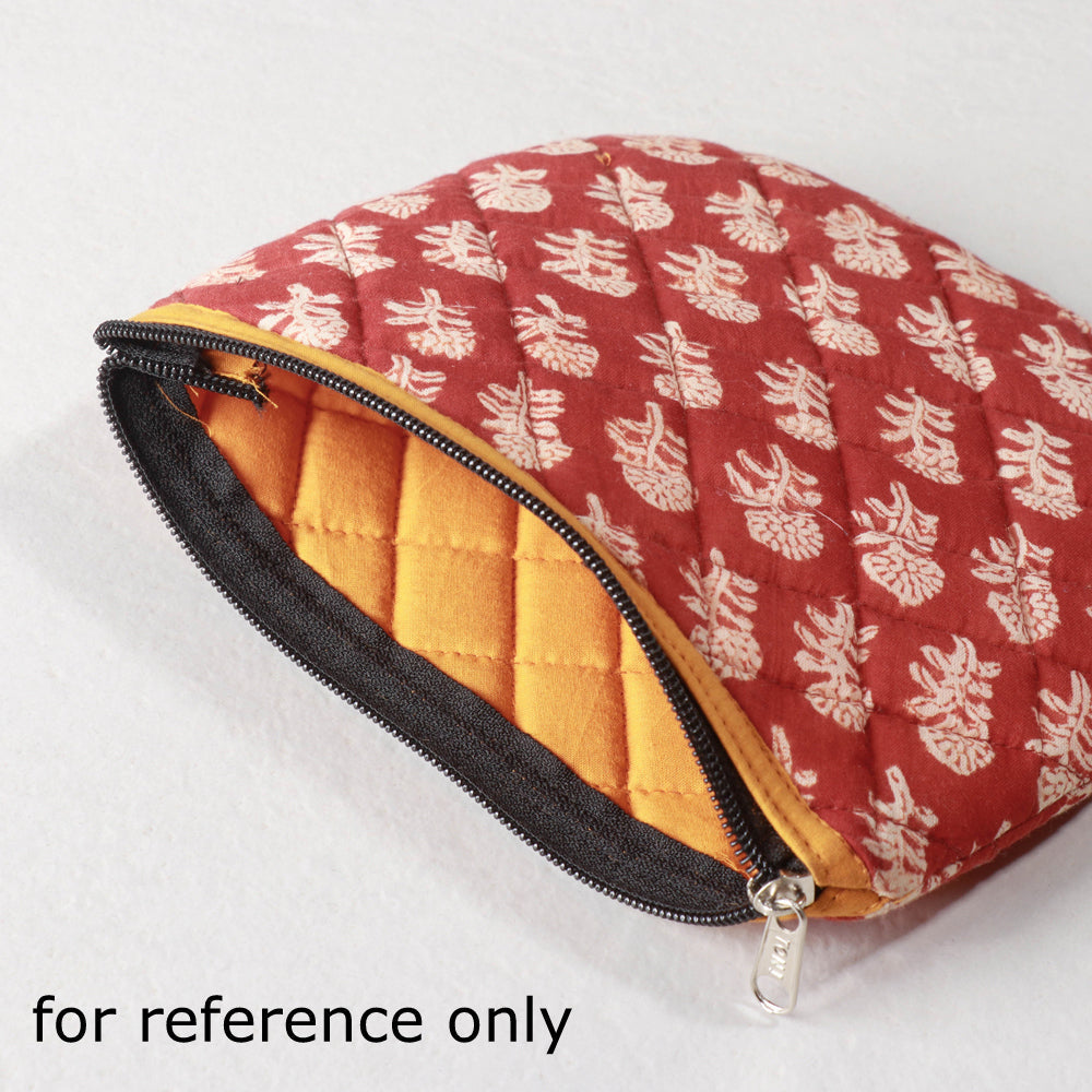 Handmade Cotton Fabric Utility Pouch