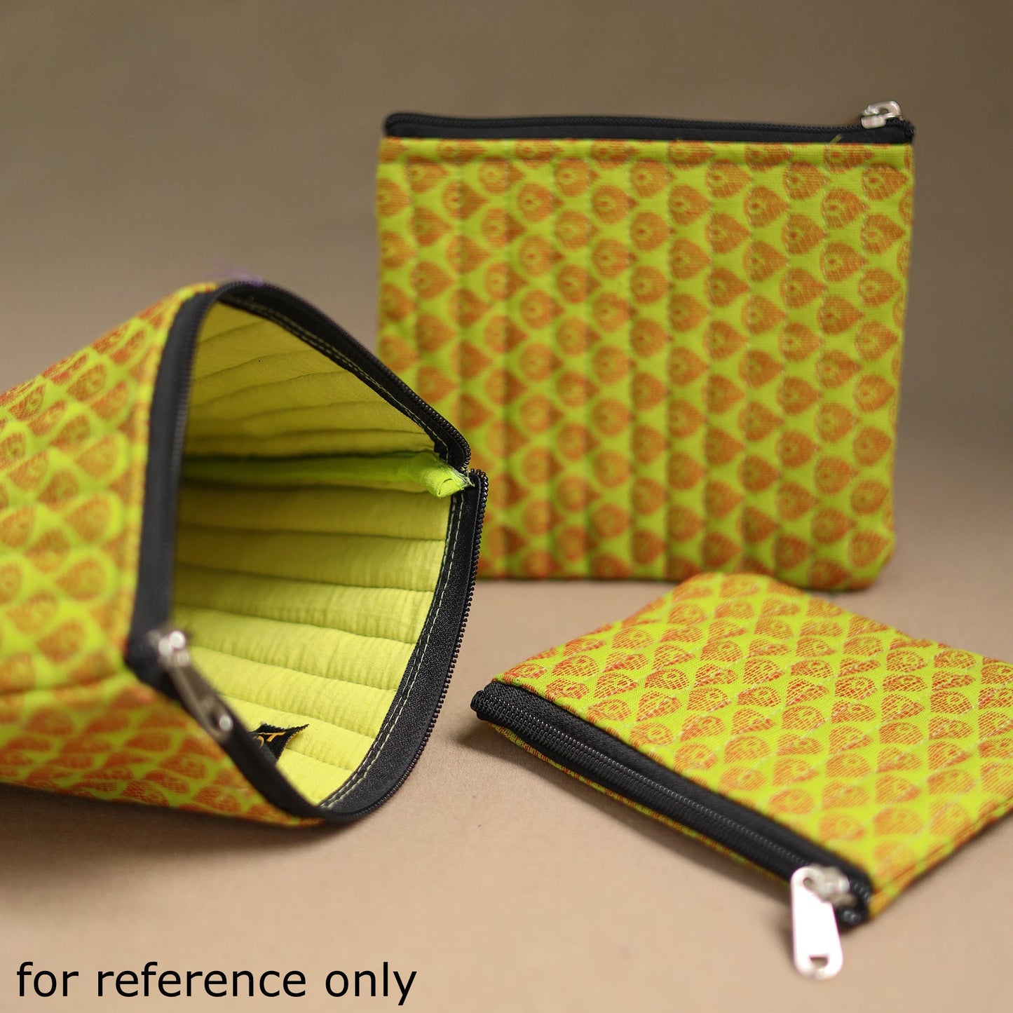 Handcrafted Multipurpose Cotton Utility Pouch Set