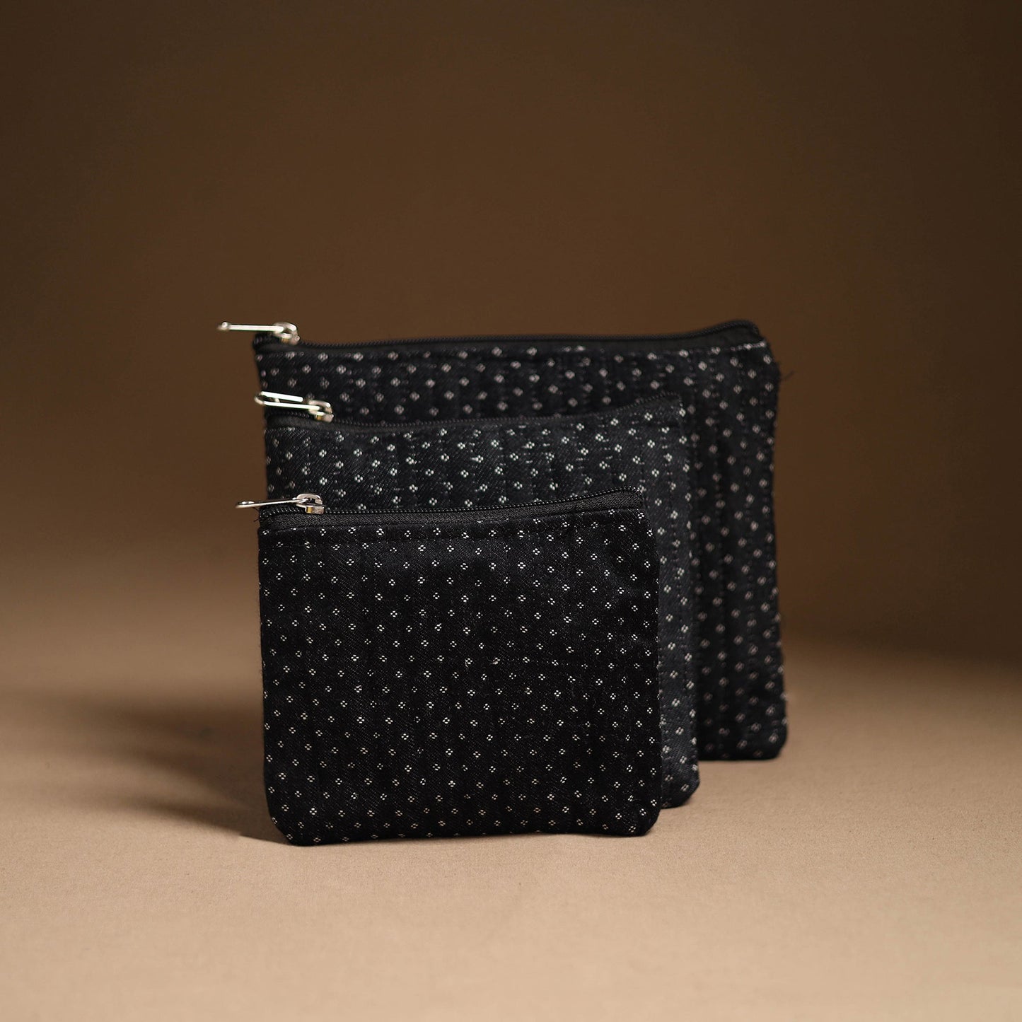 Handcrafted Multipurpose Cotton Utility Pouch Set