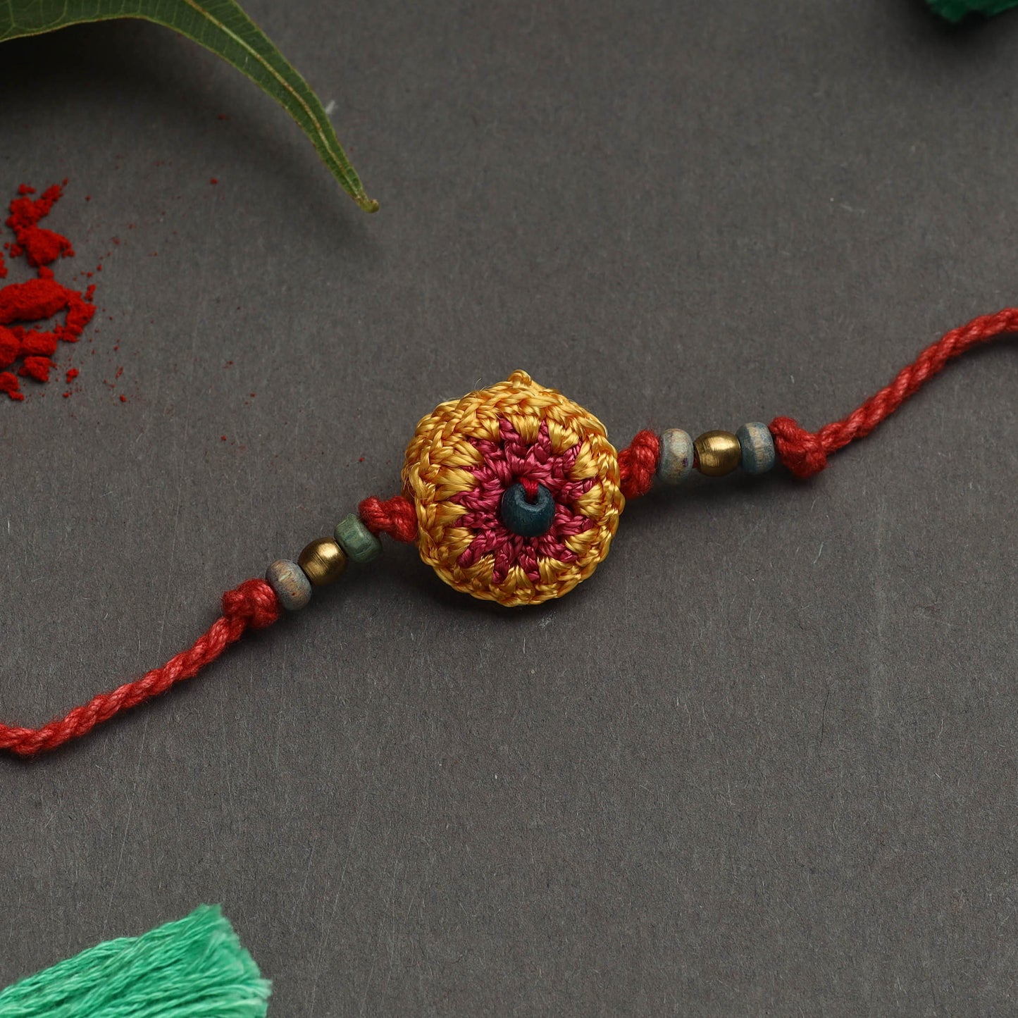 Handmade Recyclable Crochet Rakhi