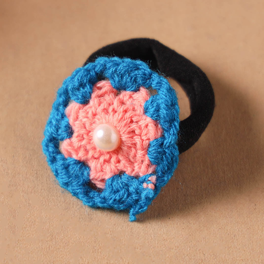 Handmade Crochet Rubber Bands - Stylish & Sustainable