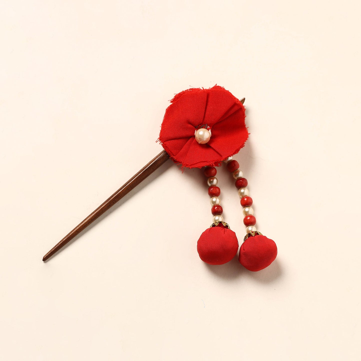 Handmade Crochet Wooden Juda Stick