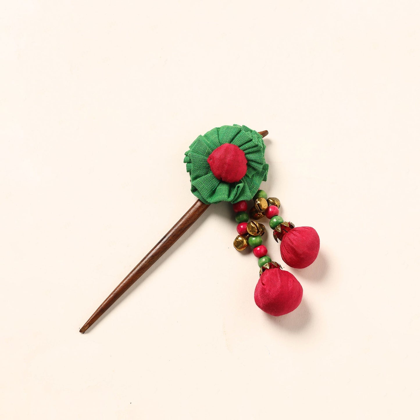 Handmade Crochet Wooden Juda Stick