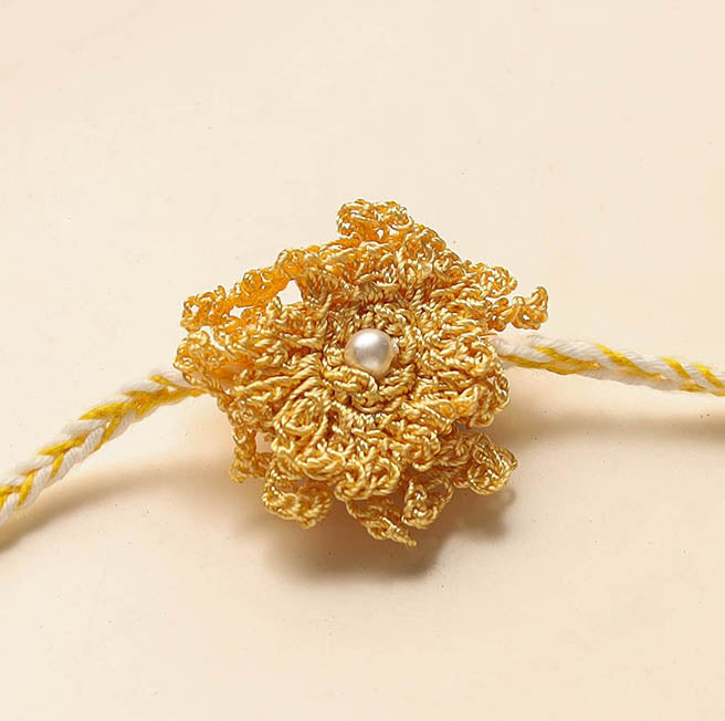 Handmade Crochet Work Rakhi