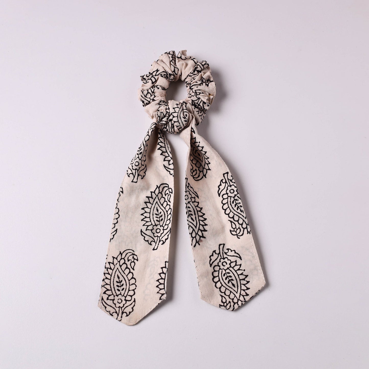 Handmade Elastic Cotton Rubber Band Tail Scrunchie