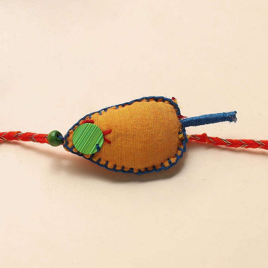 Handmade Embroidered Kids Rakhi
