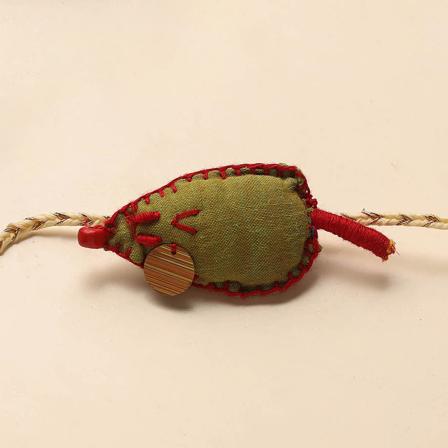 Handmade Embroidered Kids Rakhi