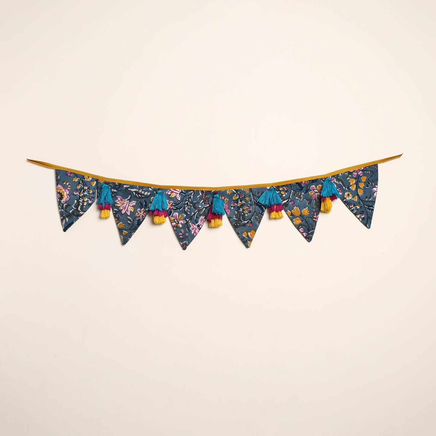 Handmade Fabric Beads & Tassels Toran
