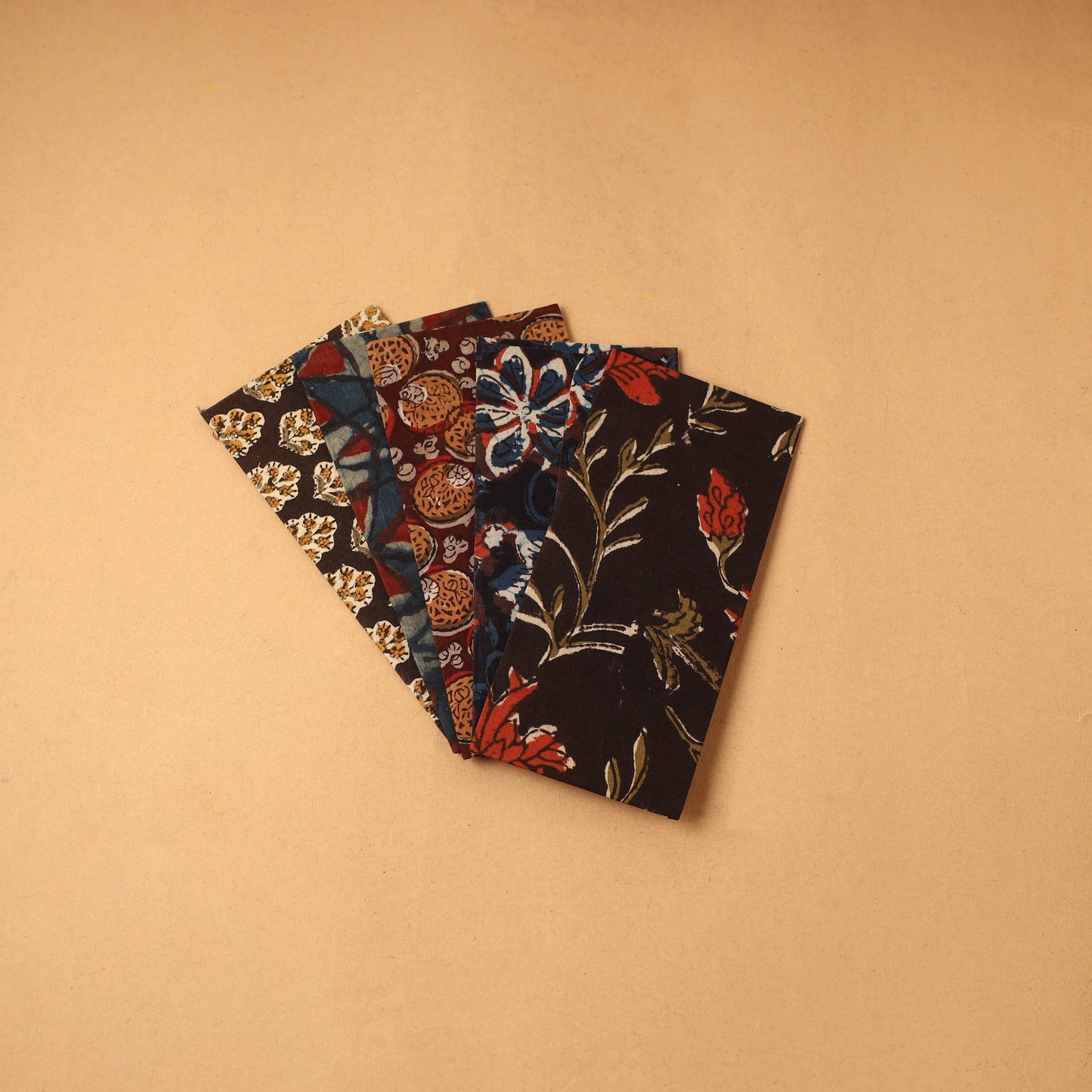 Handmade fabric envelope (assorted set of 5) 03