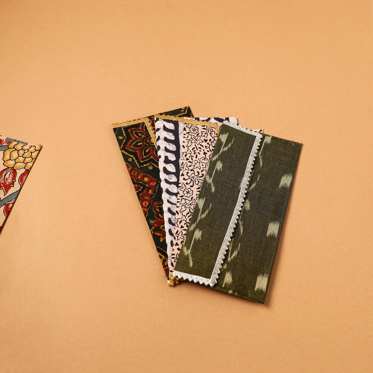 Handmade Fabric Envelope (Assorted Set of 5)