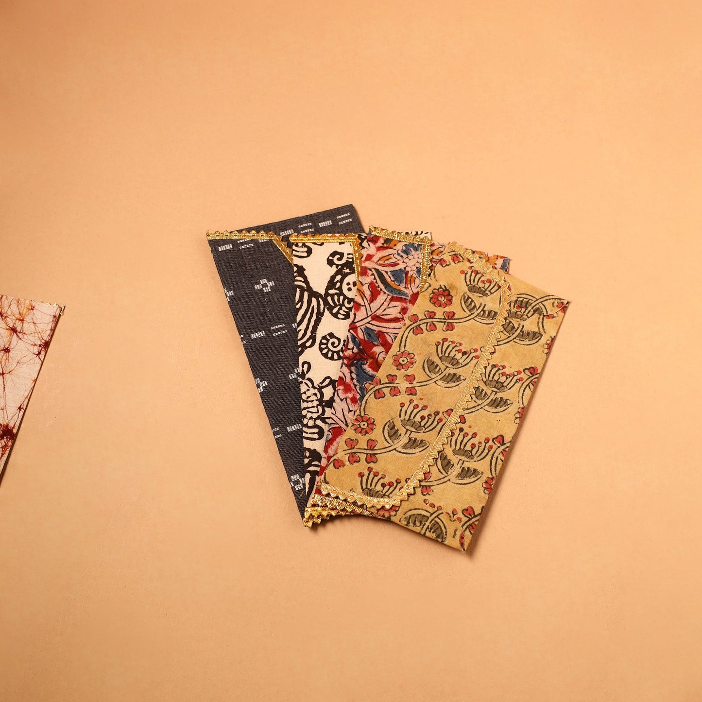 Handmade Fabric Envelope (Assorted Set of 5)