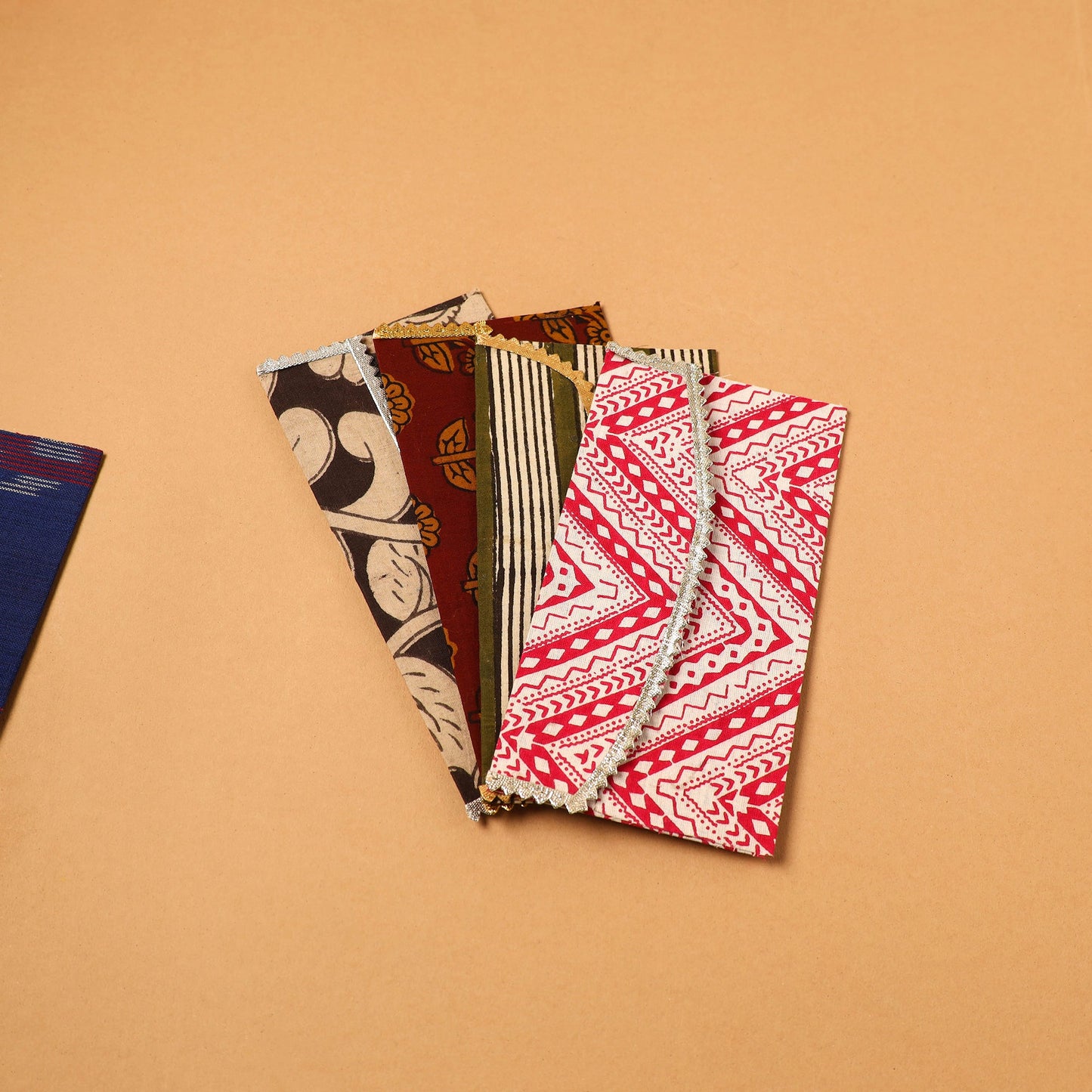 Handmade Fabric Envelope (Assorted Set of 5)