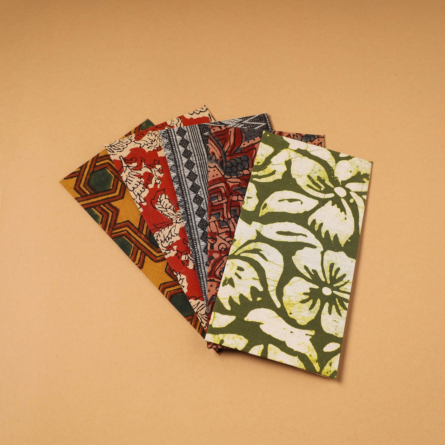 Handmade Fabric Envelope (Assorted Set of 5)
