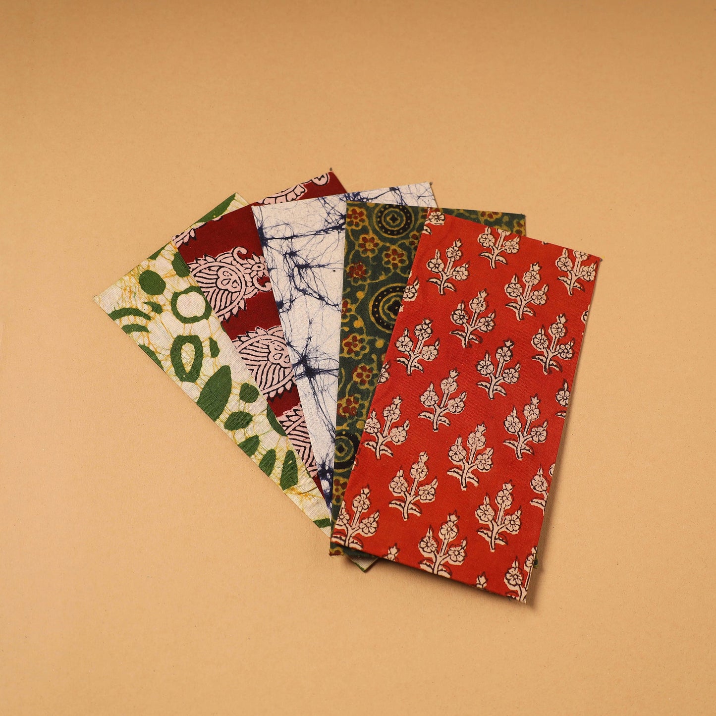 Handmade Fabric Envelope (Assorted Set of 5)