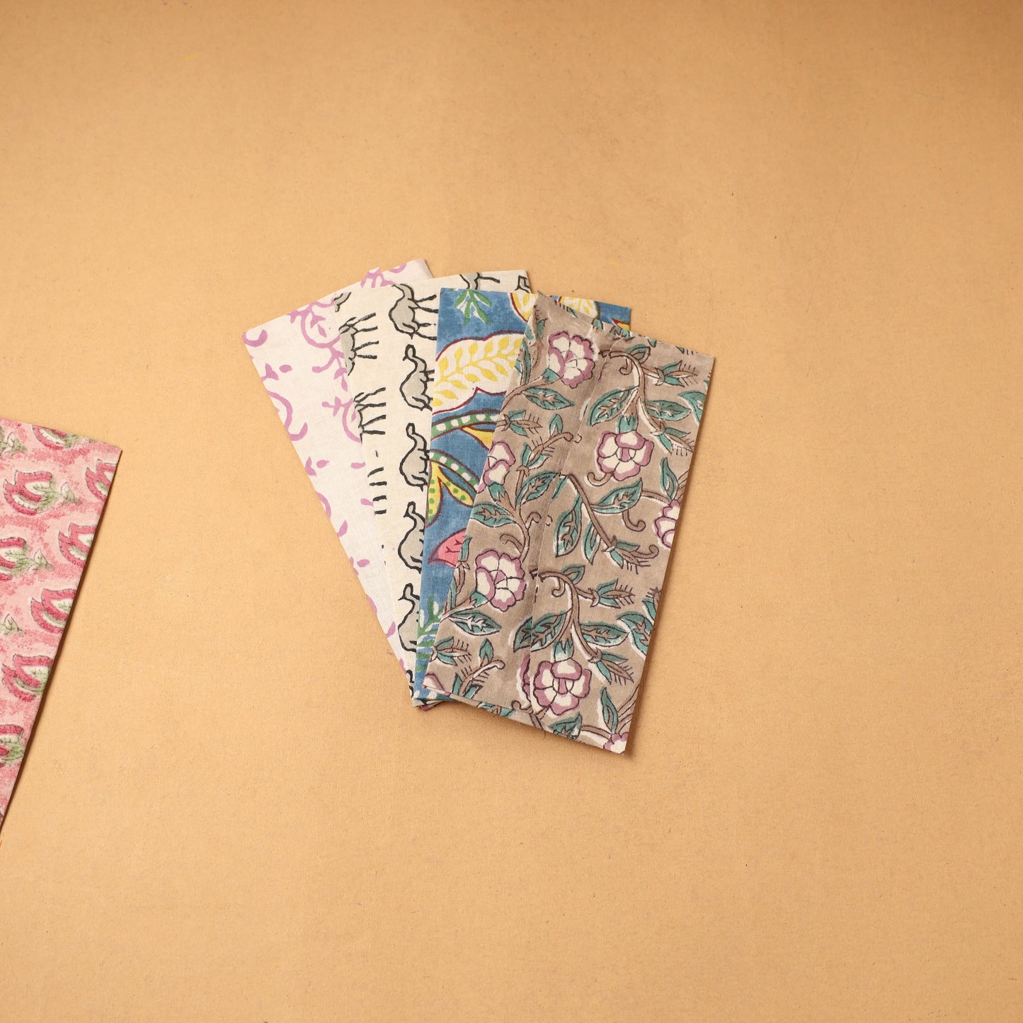 Handmade fabric envelope (assorted set of 5) 11
