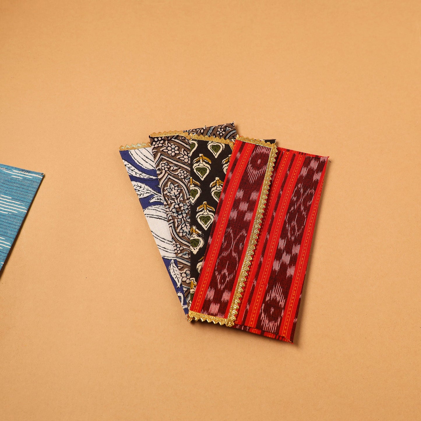 Handmade Fabric Envelope (Assorted Set of 5)
