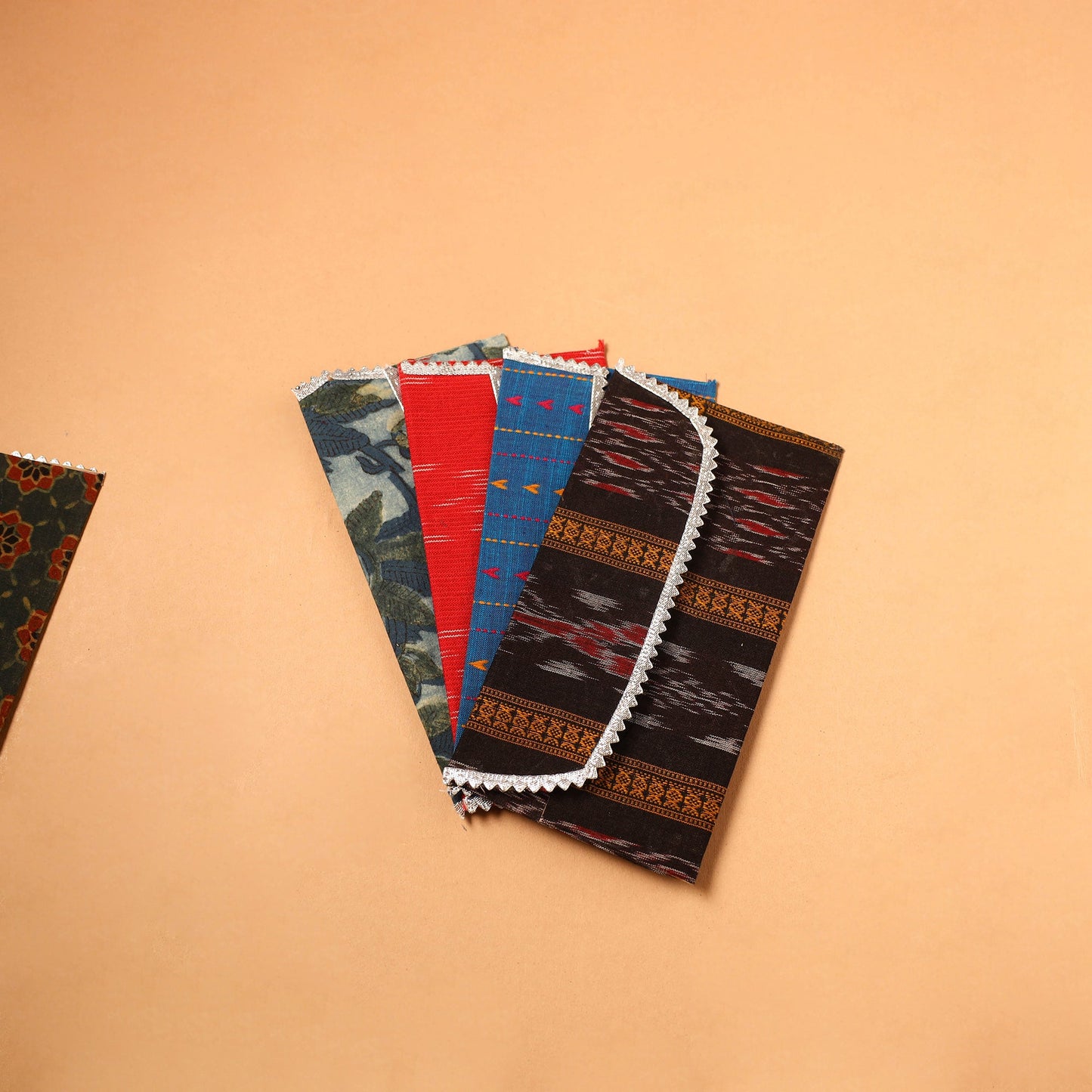Handmade Fabric Envelope (Assorted Set of 5)