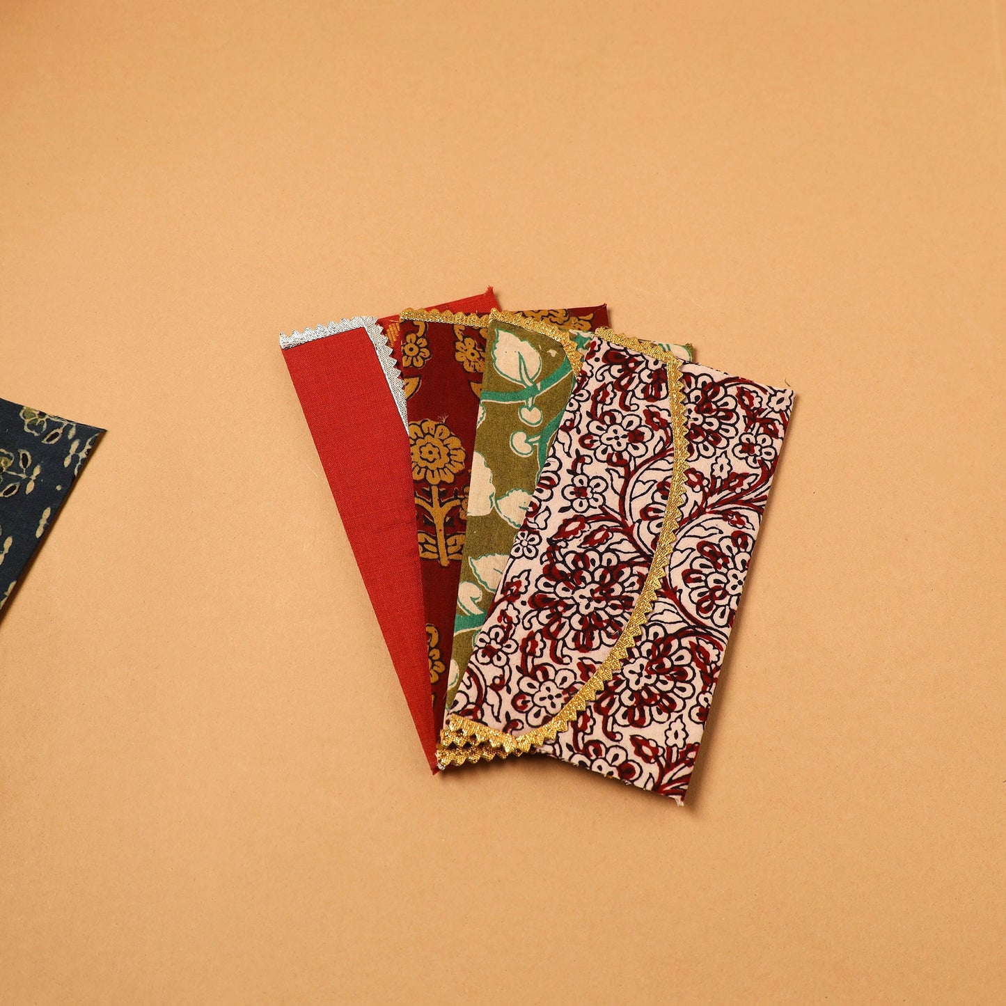 Handmade Fabric Envelope (Assorted Set of 5)