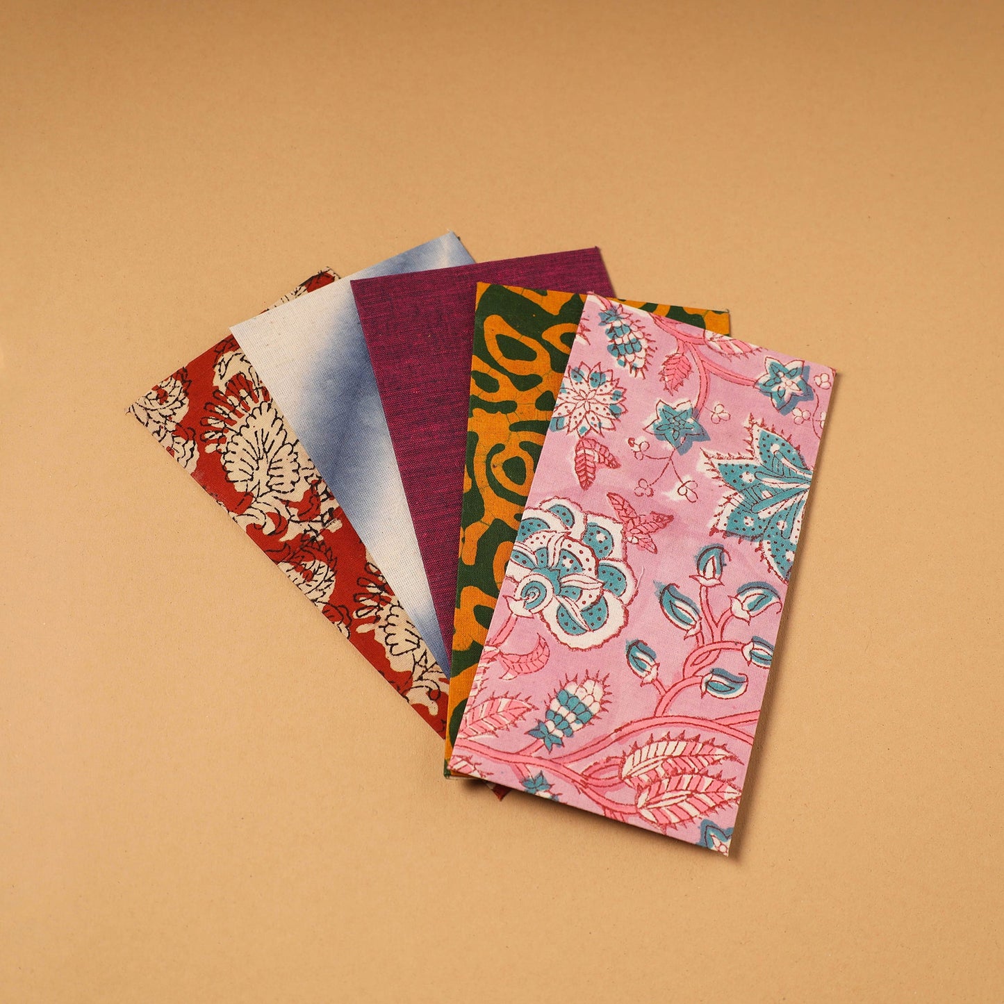 Handmade Fabric Envelope (Assorted Set of 5)
