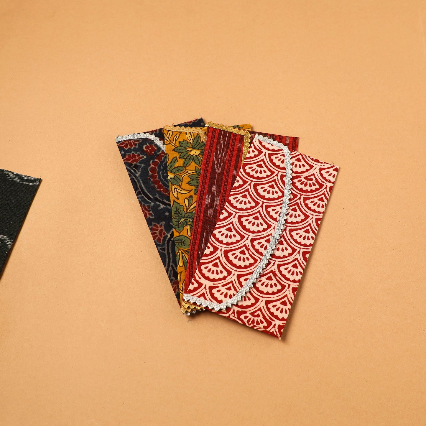 Handmade Fabric Envelope (Assorted Set of 5)