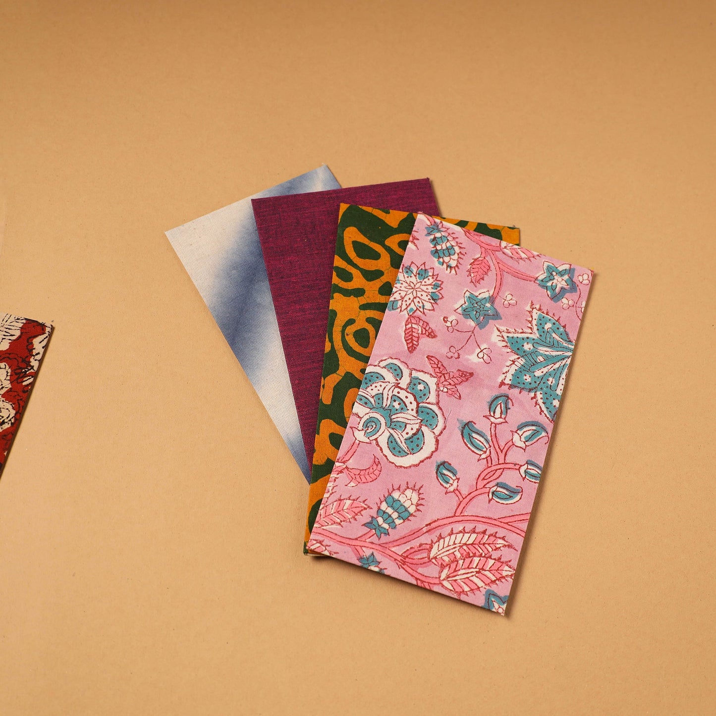 Handmade Fabric Envelope (Assorted Set of 5)