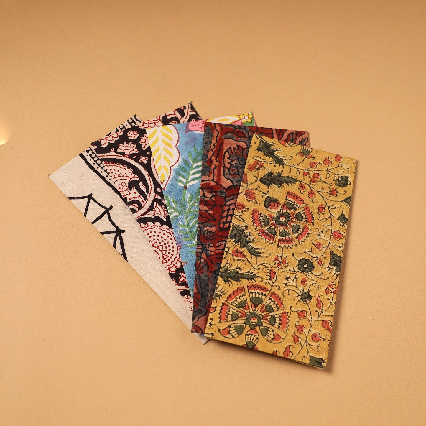 Handmade Fabric Envelope (Assorted Set of 5)