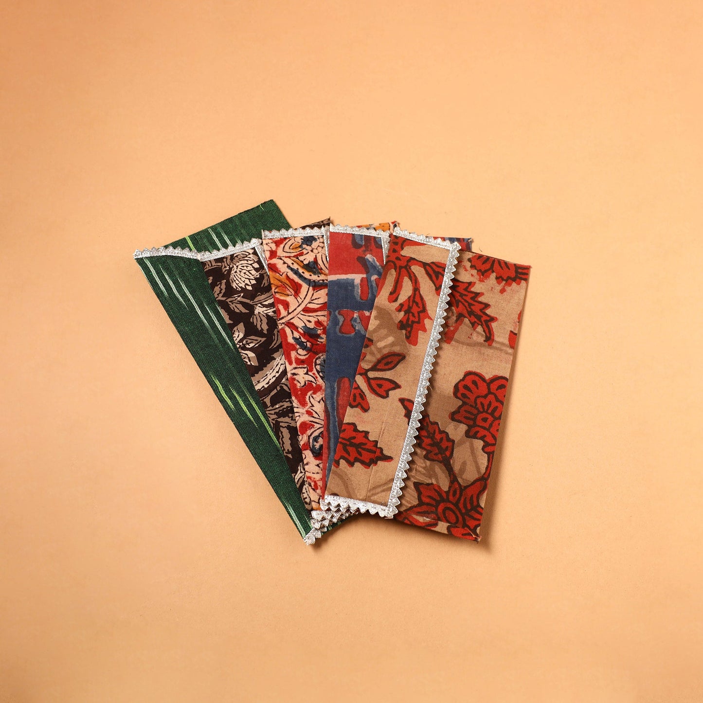 Handmade Fabric Envelope (Assorted Set of 5)